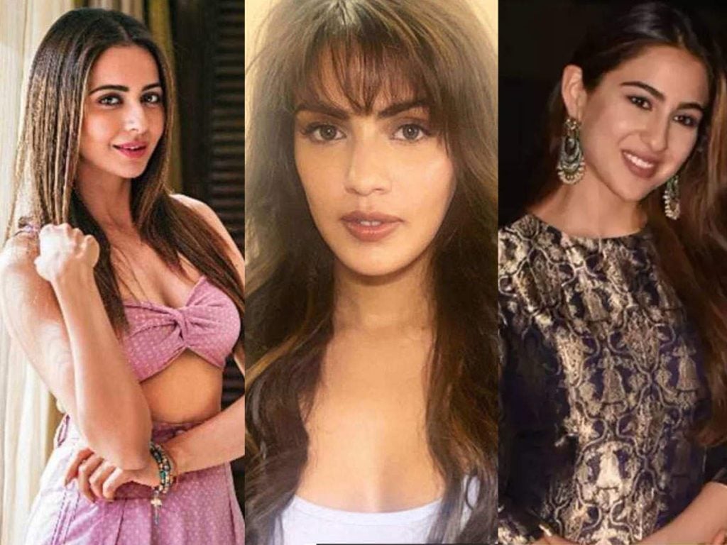 Breaking News Rhea Chakraborty Names Sara Ali Khan Rakul Preet And