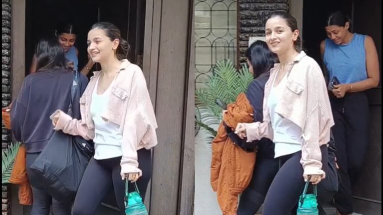 Alia Bhatt Steps Out After An Intense Workout Session Netizens Can T