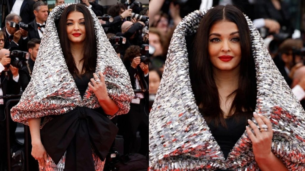 Aishwarya Rai Gets Mercilessly Trolled For Her Giant Hood Dress At