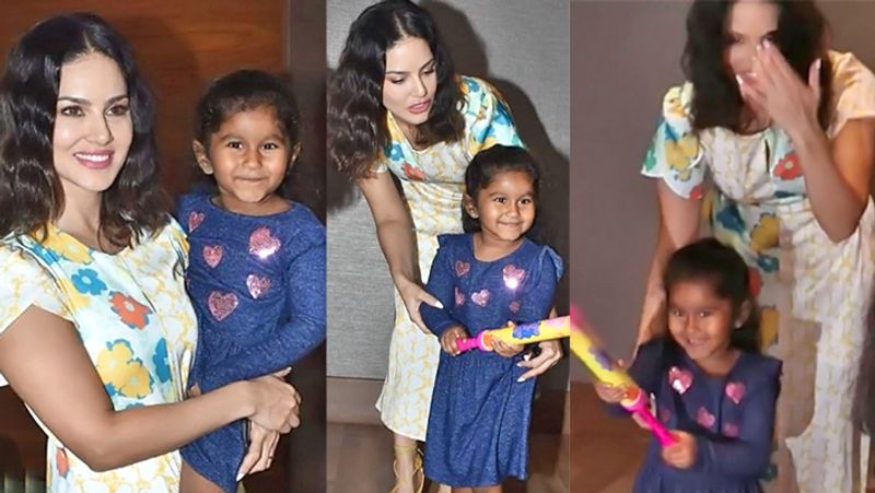 Sunny Leone’s Holi Pictures With Baby Girl Nisha Is Stealing Hearts