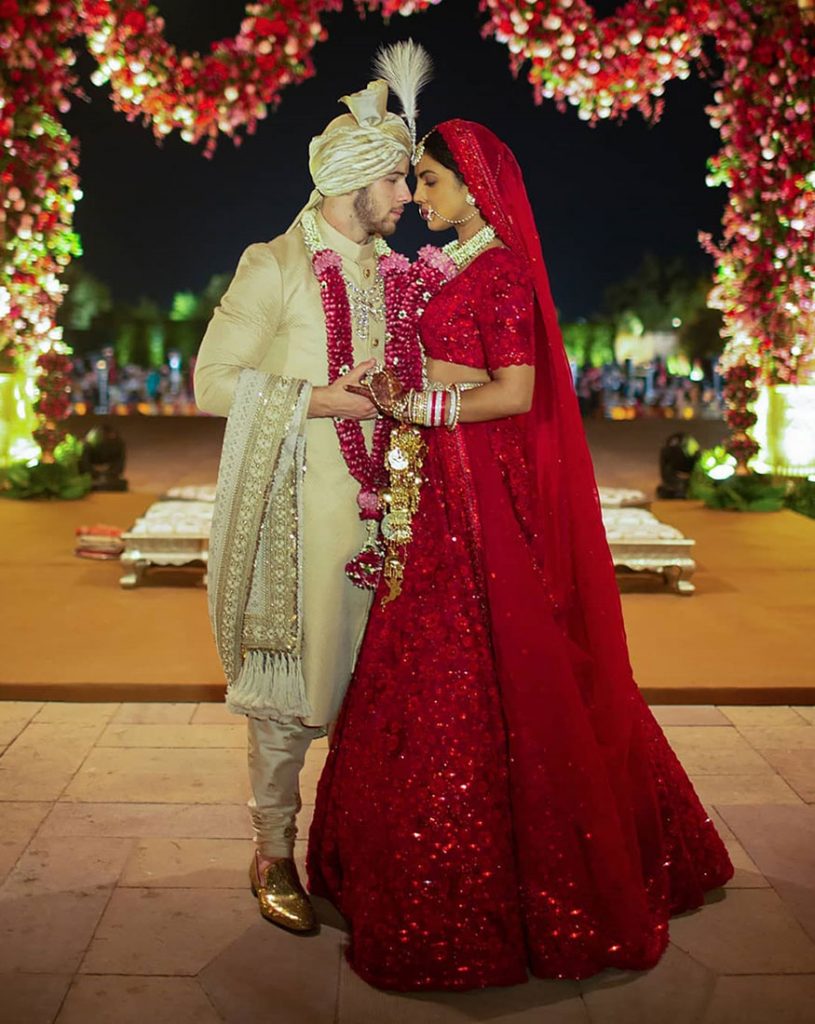 Nick jonas, Priyanka Chopra wedding pics.