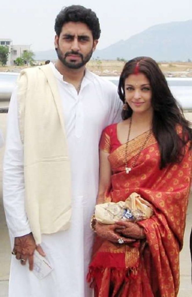 Aishwarya Rai and Abhishek Bachchan wedding pics.