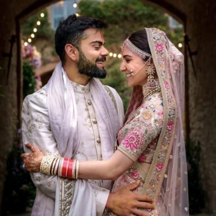 Anushka sharma virat kohli wedding pics