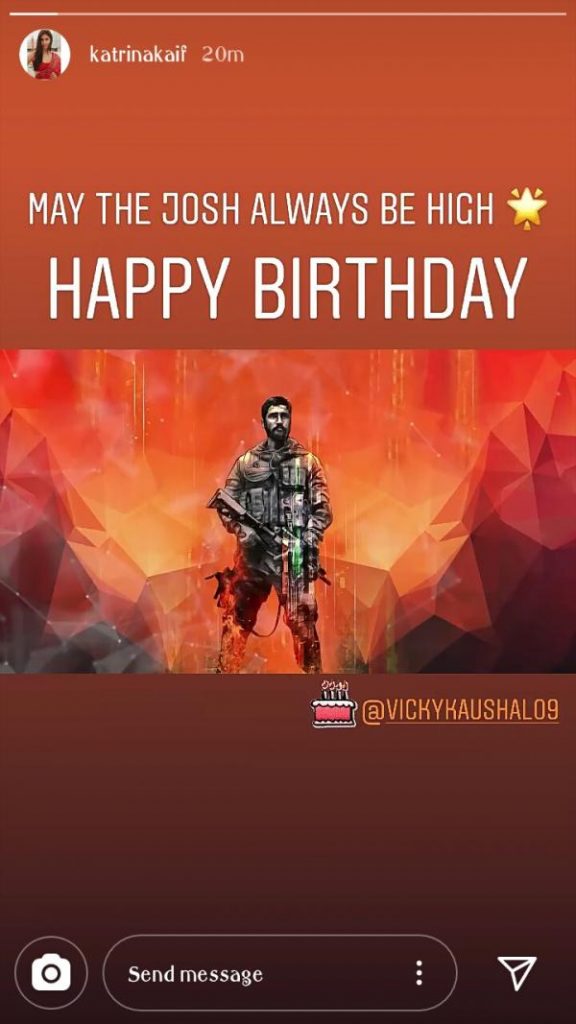 Vicky kaushal's birthday wish