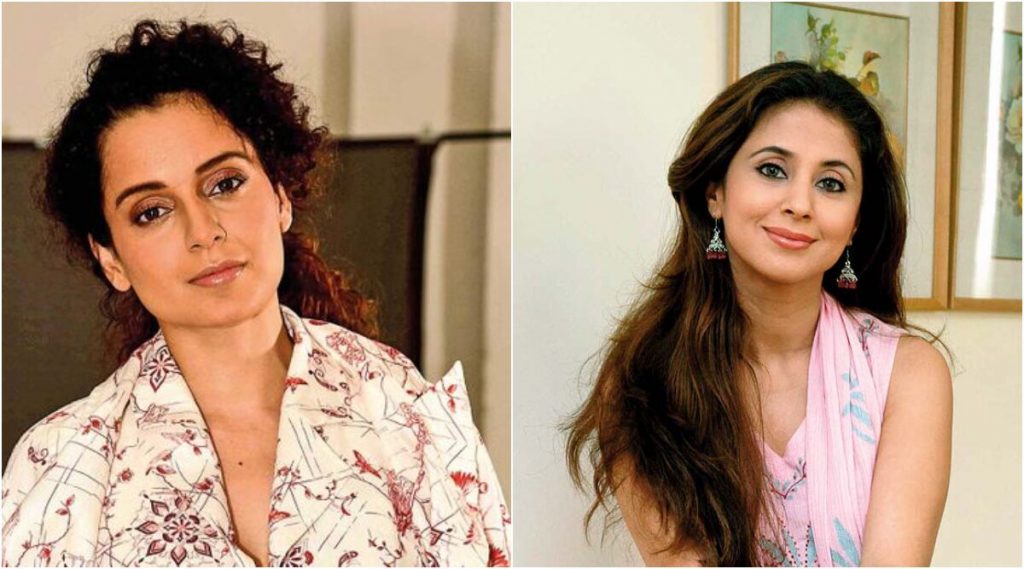 Kangana Ranaut and Urmila Matondkar