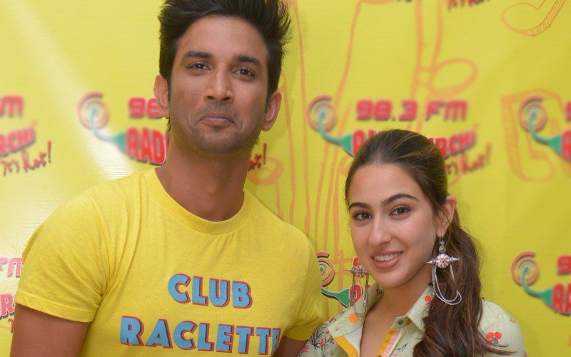 Sushant Singh Rajput and Sara Ali Khan