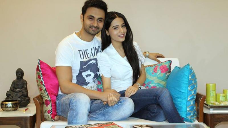 Amrita Rao and RJ Anmol