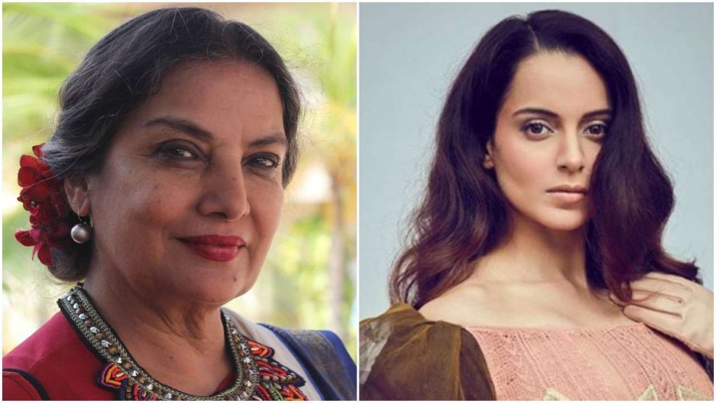 Shabana Azmi Kangana Ranaut