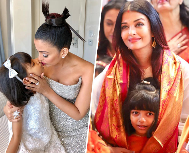 Aishwarya Rai Bachchan Shares Adorable Pics With Aaradhya & Abhishek As