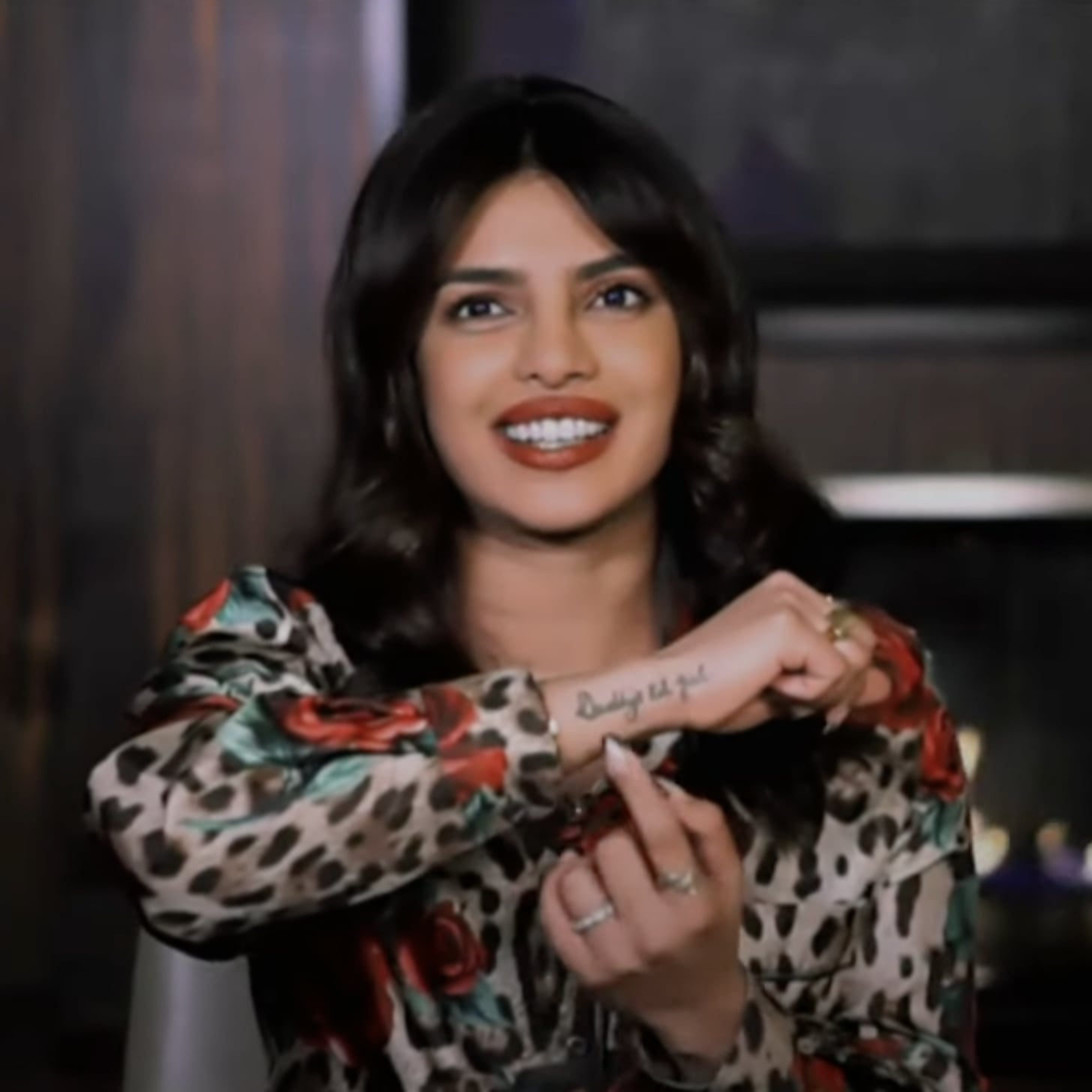 Priyanka Chopra Shares The Story Behind Her 'Daddy's Lil Girl' Tattoo: It's  Really Sweet -