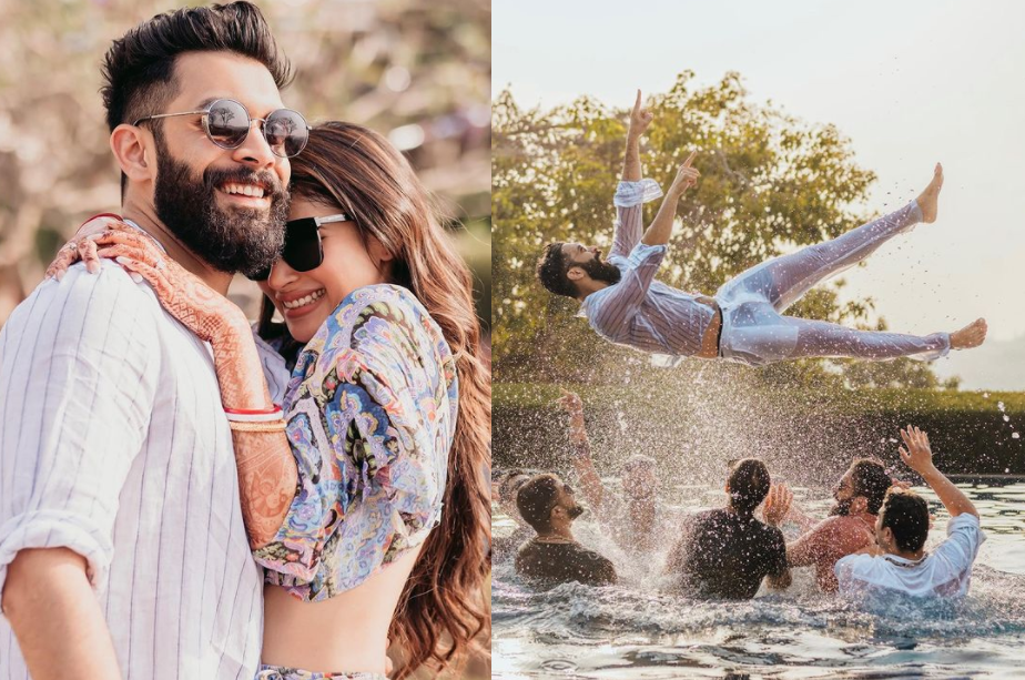 Mauni Roy Xxx - Mouni Roy And Suraj Nambiar Raise The Temperature As She Shares Glimpses Of  Their Groovy Pool Party; See Inside! -