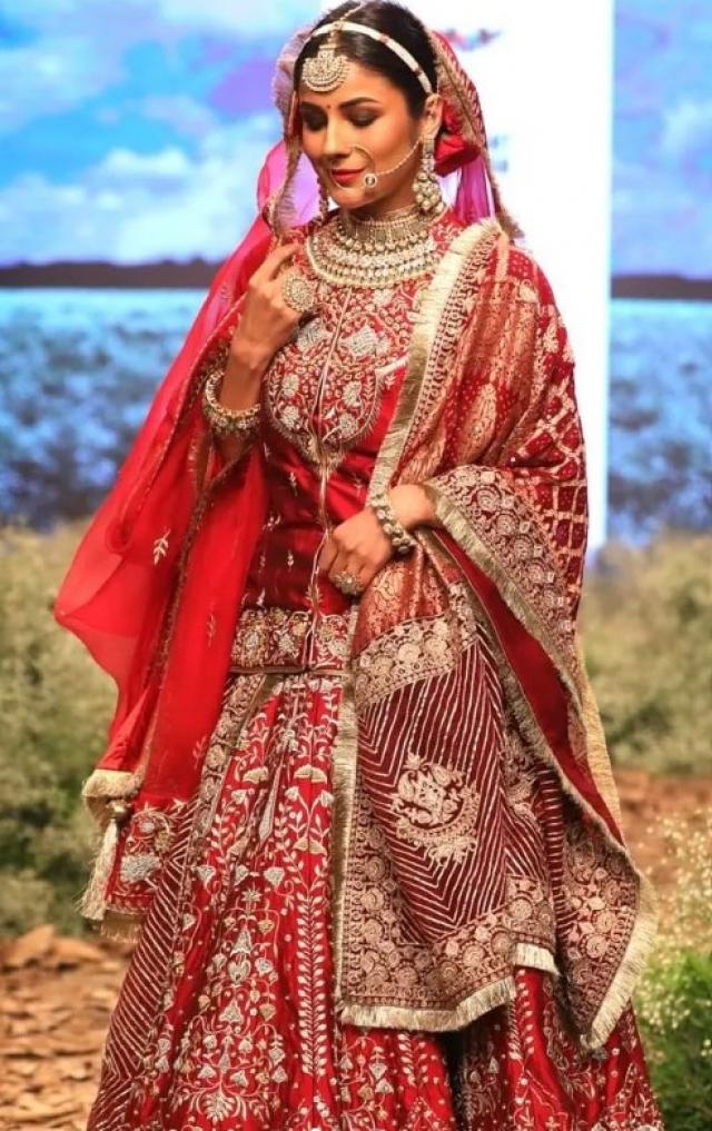 Rajputana on sale bridal lehenga