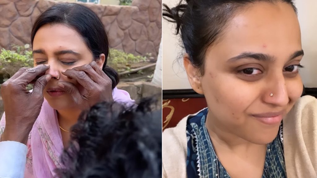 Swara Bhasker Gets Her Nose Pierced On The Sets, Shares A Painful Video ...