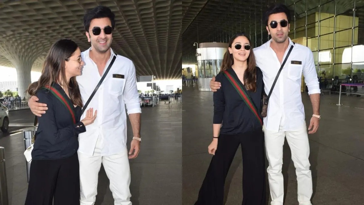 Ranbir Kapoor Looks Ten Years Younger In Clean Shave Look As Gets Papped With Alia Bhatt At Airport