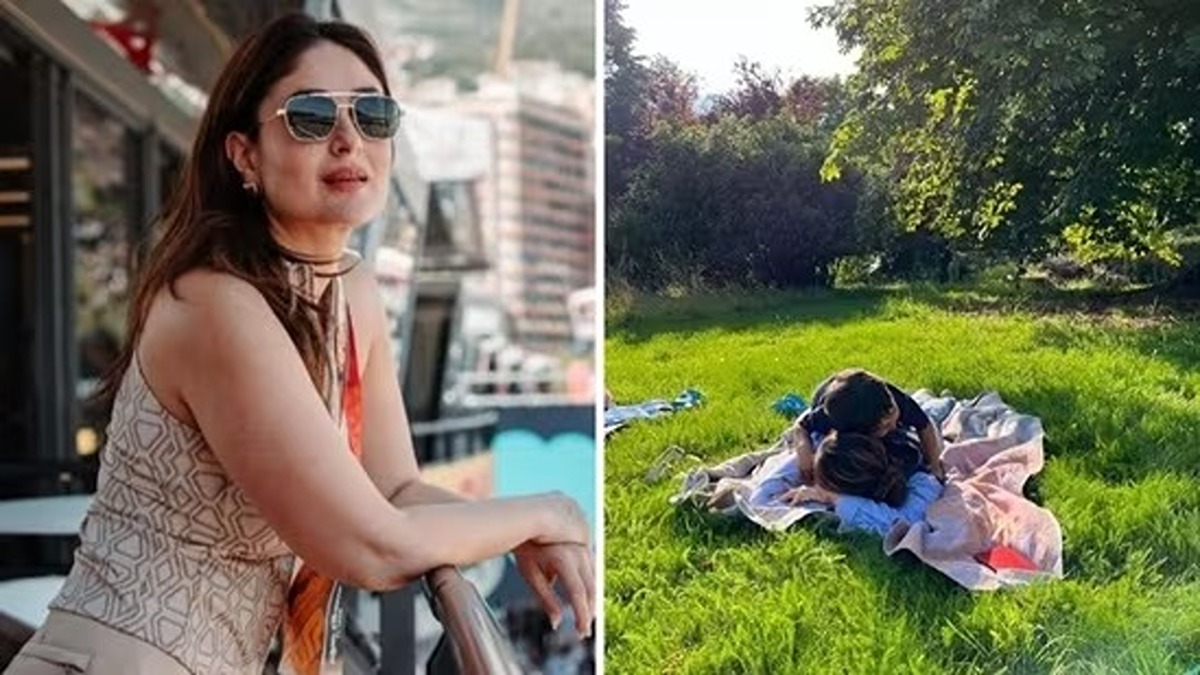 Kareena Kapoor Captures Jeh's Peaceful Nap During Memorable Vacation From Europe; Watch Here