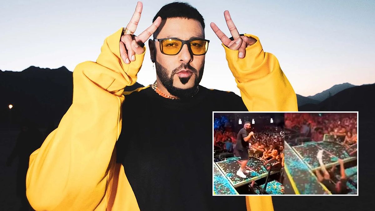 Badshah Shares The Viral Video Claiming The Singer Fell Off The Stage During Performance, Says It's Not Him