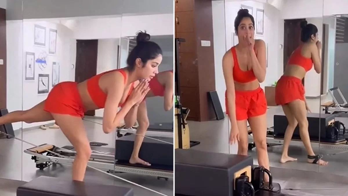 Janhvi Kapoor's 'OOPS MOMENT' From Workout Session Left Netizens Laughing Hard In Comment Section; Watch