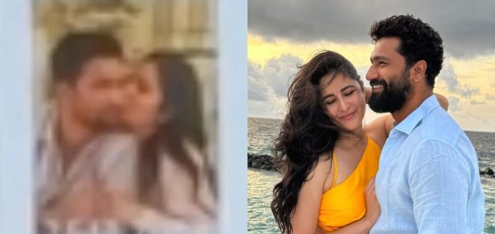 Katrina Kaif's UNSEEN Photo Of Kissing Vicky Kaushal Goes Viral, Fans Point Out At The Photo Frame; WATCH