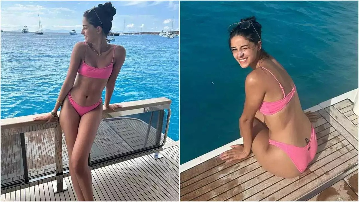 Ananya Panday Gets Brutally Trolled And Body Shamed For Posing In Pink Bikini; Watch Here